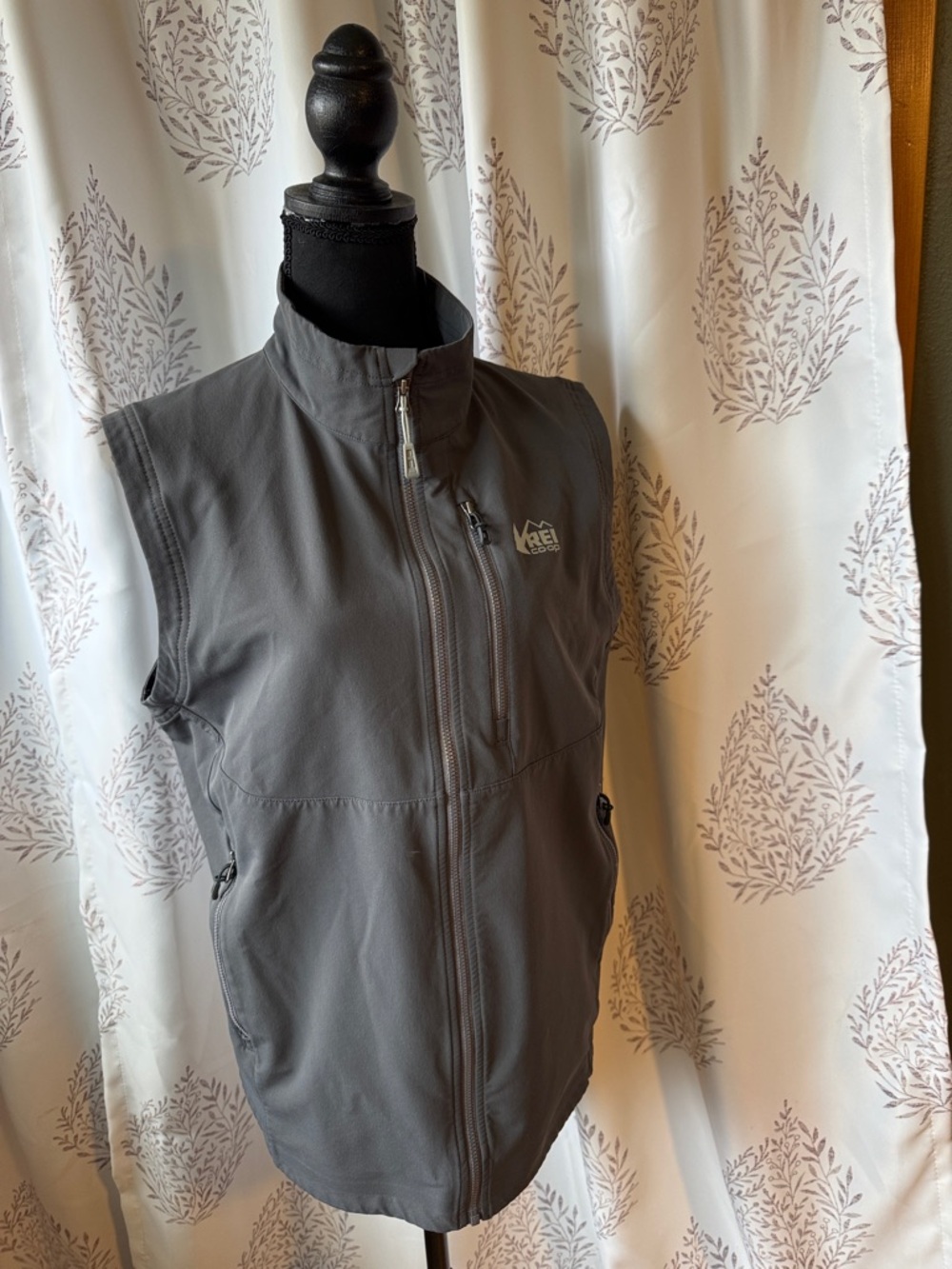 REI Co-op gray Softshell Vest